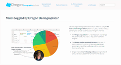 Desktop Screenshot of oregon-demographics.com